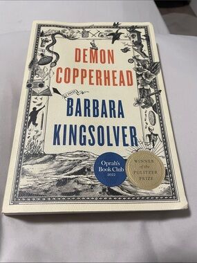 Demon Copperhead by Barbara Kingsolver - White/Cream Cover